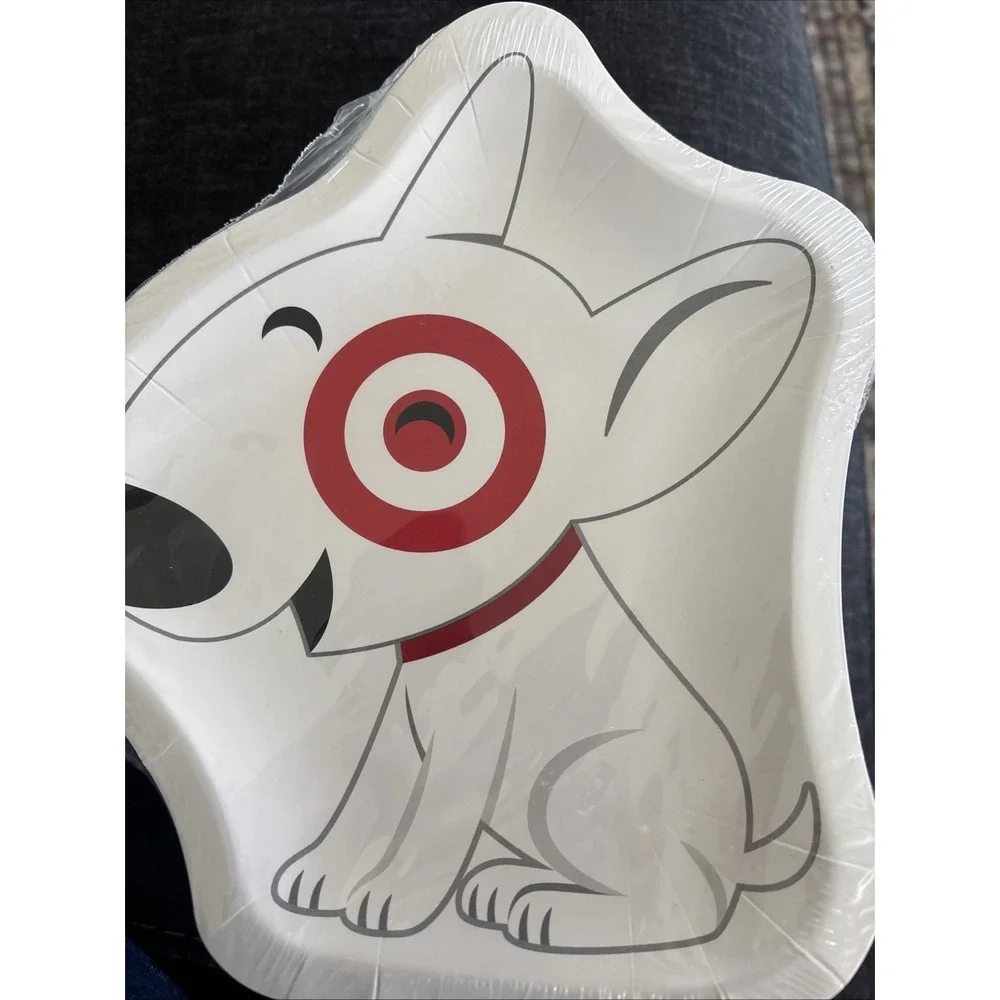 Spritz Target Bullseye Party Plates 20 Count